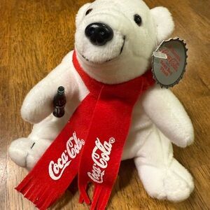 Coca-Cola Collectible Plush with Red Accents